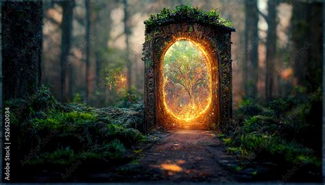 Mysterious magical portal